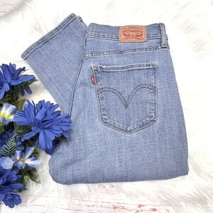 👖|•LEVI'S•| Classic Straight Leg Stretch Jeans Size 10👖